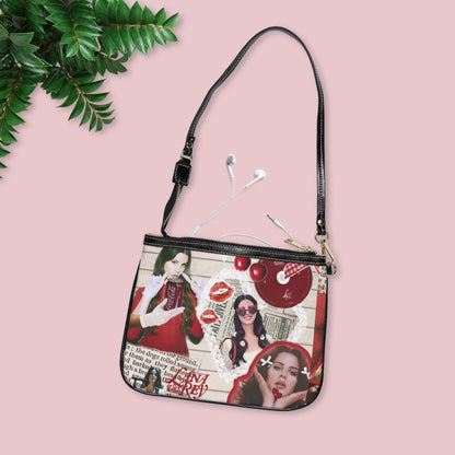 Lana Del Rey Cherry Coke Collage Small Shoulder Bag