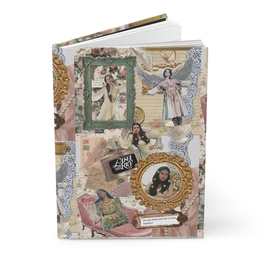 Lana Del Rey Victorian Collage Hardcover Journal