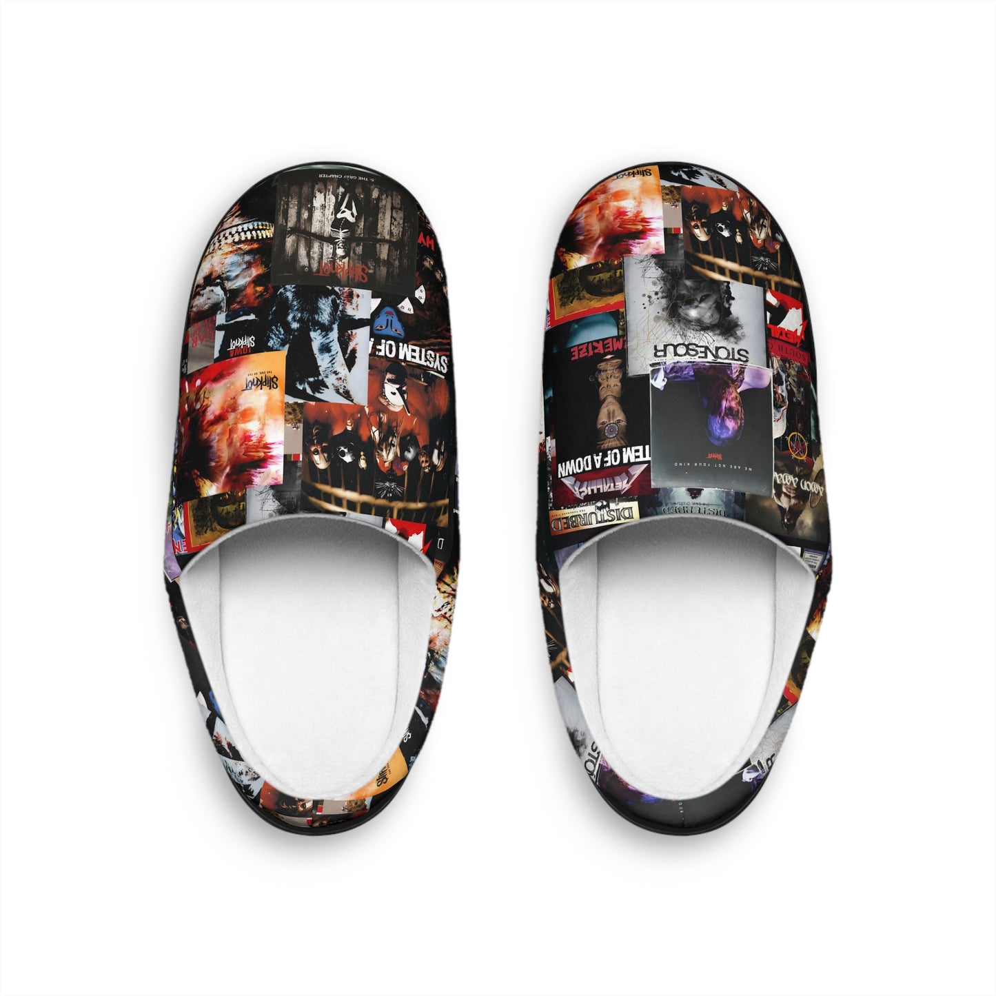 Slipknot Chaotic Album Art Collage Women's Indoor Slippers