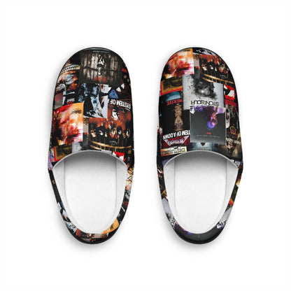 Slipknot Chaotic Album Art Collage Women's Indoor Slippers