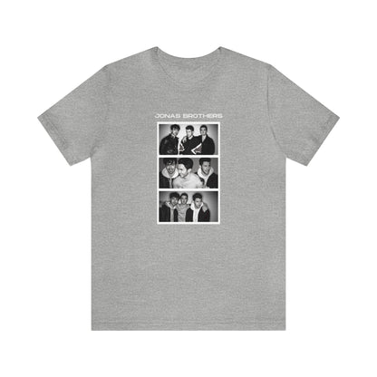 Jonas Brothers Photo Booth Unisex Jersey Short Sleeve Tee Shirt