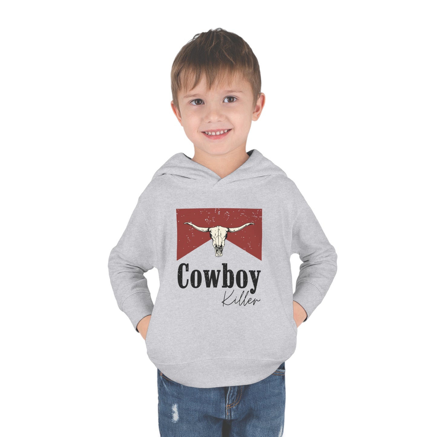 Morgan Wallen Cowboy Killer Toddler Pullover Fleece Hoodie