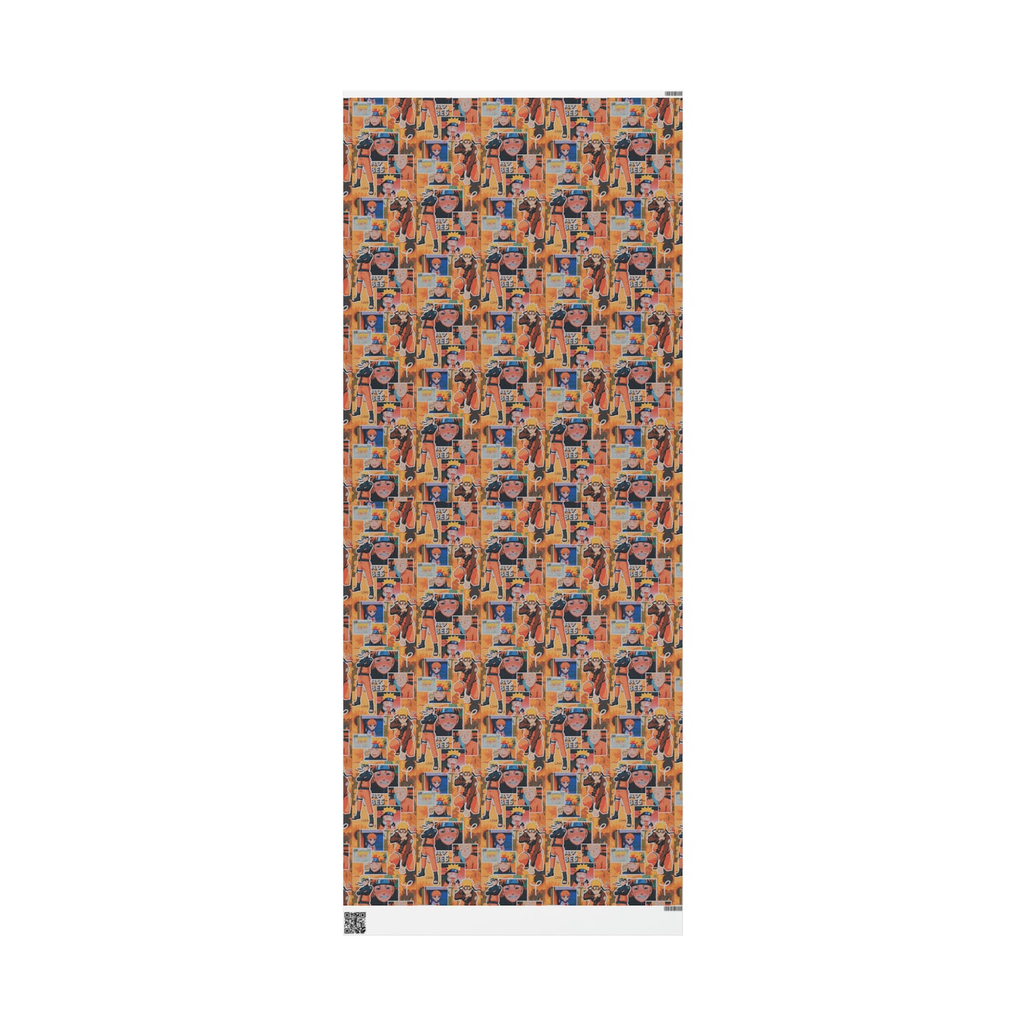 Naruto Uzumaki Sunflower Blaze Collage Gift Wrapping Paper