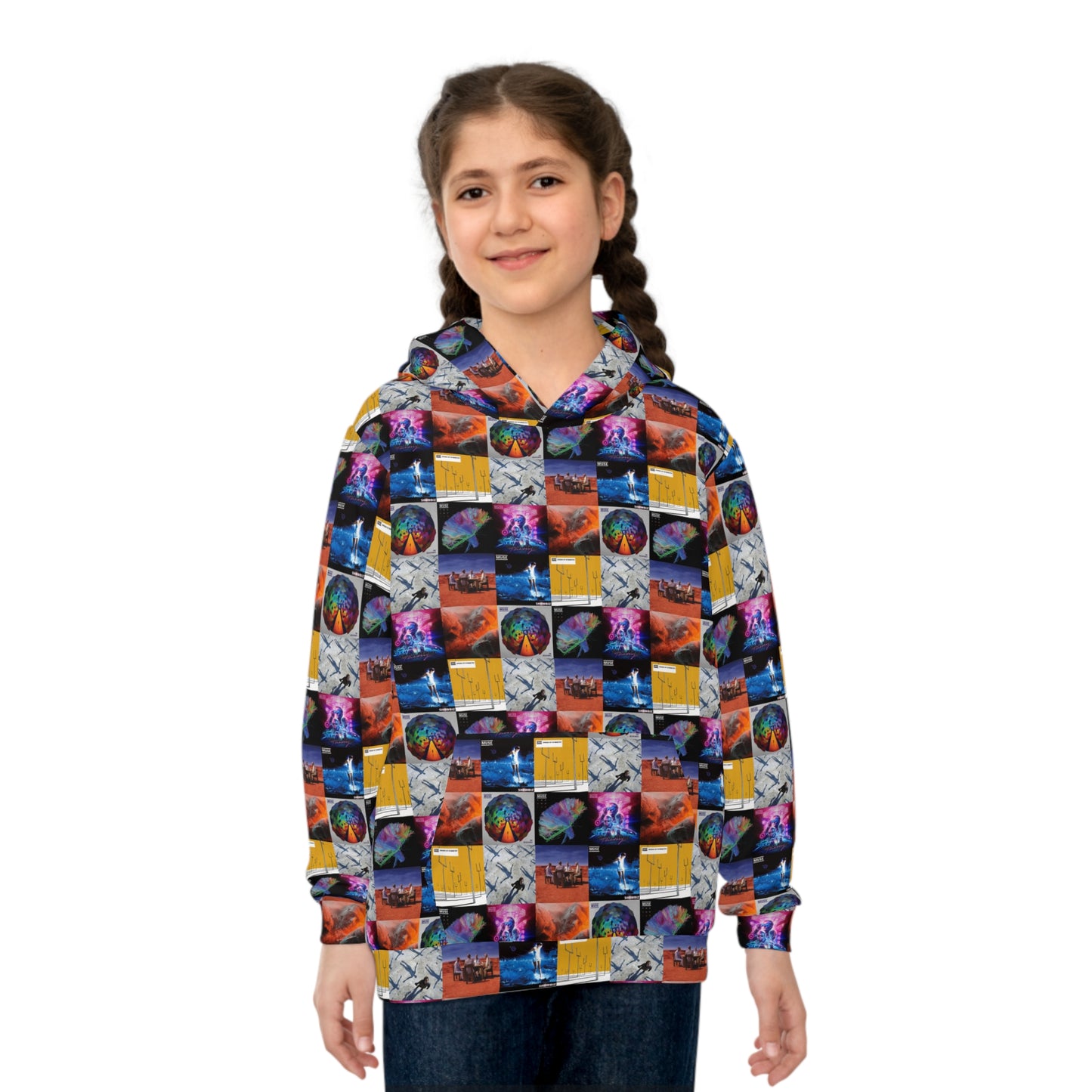 Muse Album Cover Collage Kid's Hoodie