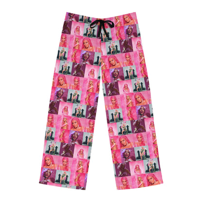 Doja Cat Hot Pink Mosaic Men's Pajama Pants