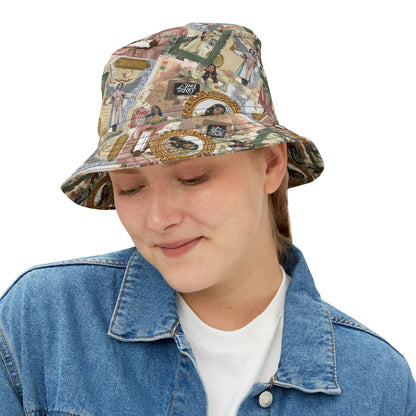 Lana Del Rey Victorian Collage Bucket Hat