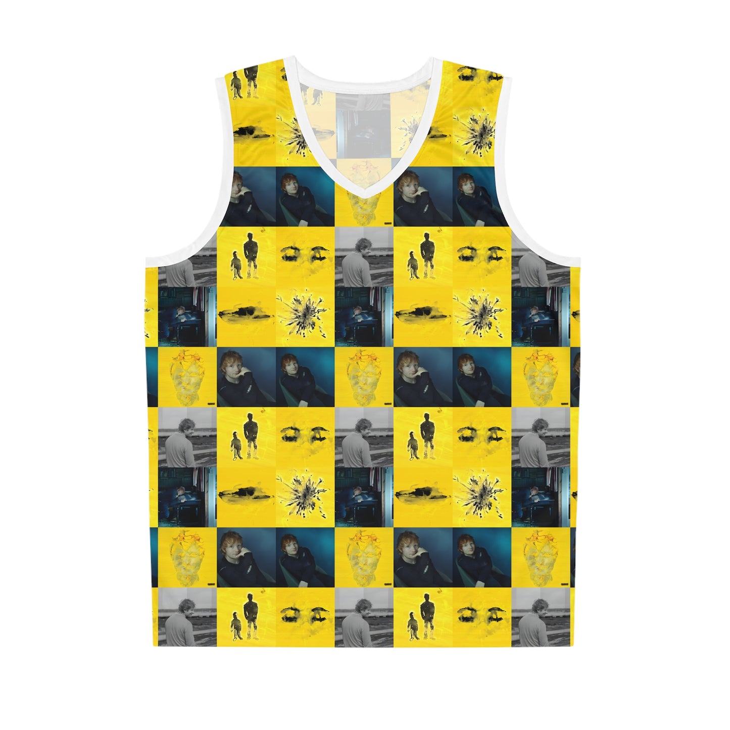 Ed Sheeran Subtract Mosaic Basketball Jersey