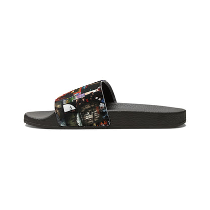 Slipknot Chaotic Album Art Collage Women's Slide Sandals