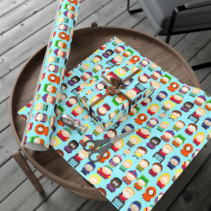 South Park School Kids Ensemble Gift Wrap Paper