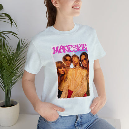 Måneskin Group Photo Unisex Jersey Short Sleeve Tee Shirt