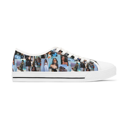 Madison Beer Mind In The Clouds Collage Women's Low Top Sneakers