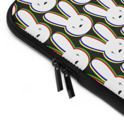 Bad Bunny Logo Pattern Laptop Sleeve