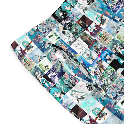 Hatsune Miku Album Cover Collage Men's Board Shorts