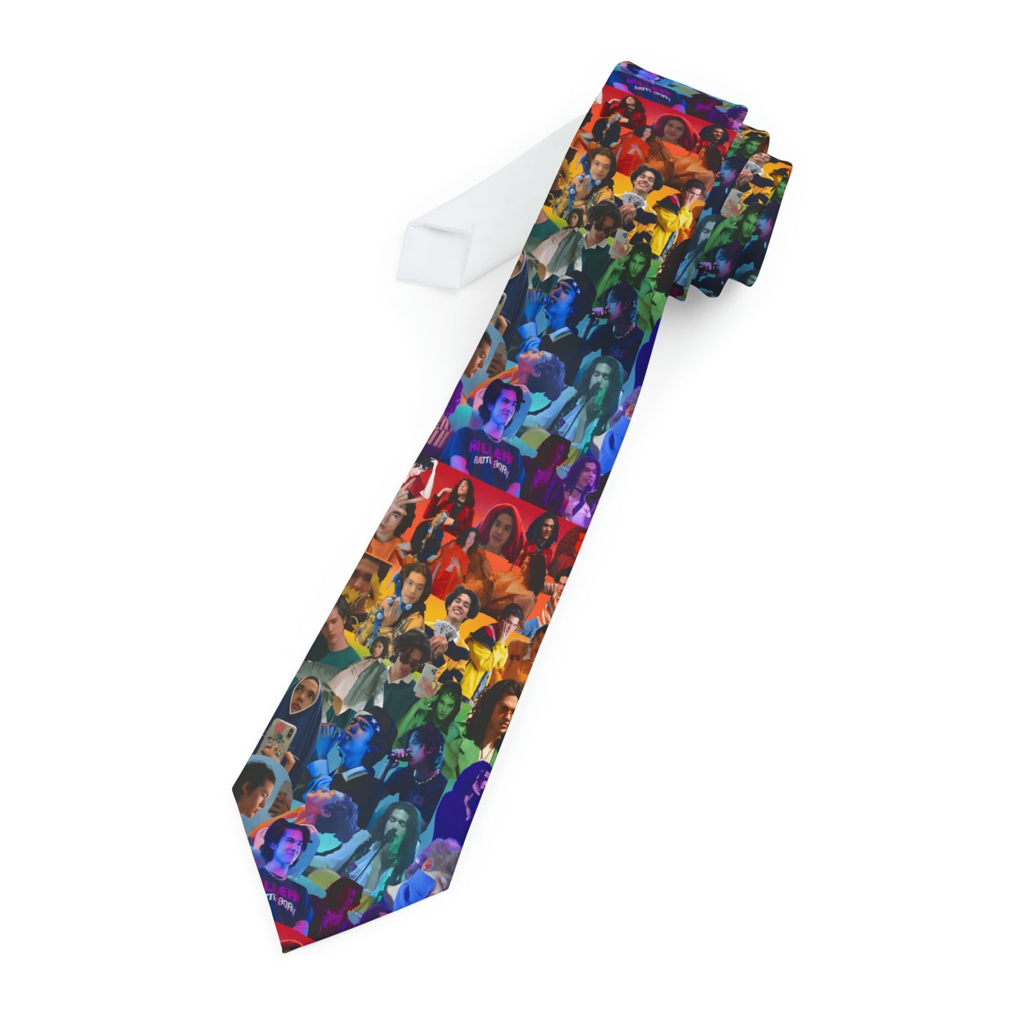 Conan Grey Rainbow Photo Collage Necktie