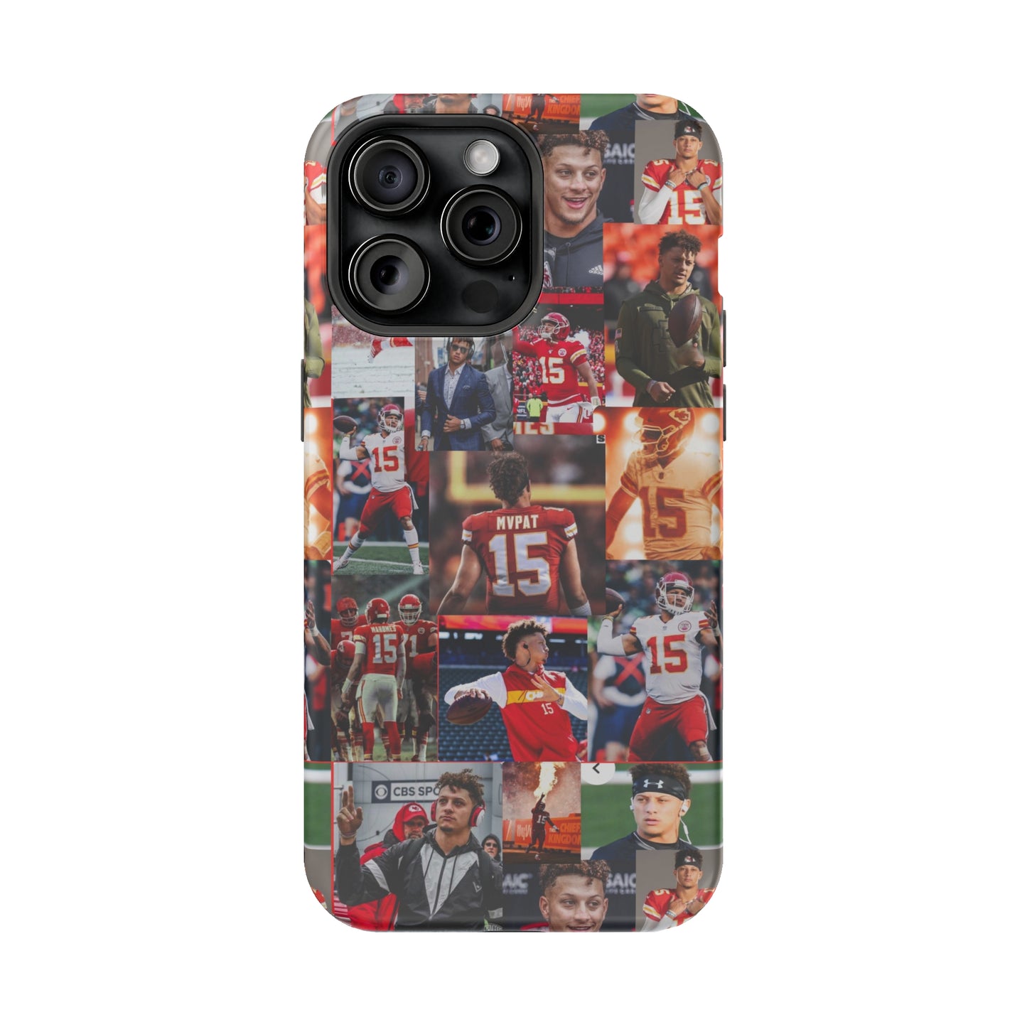 Patrick Mahomes Chiefs MVPAT Photo Collage MagSafe Tough Cases