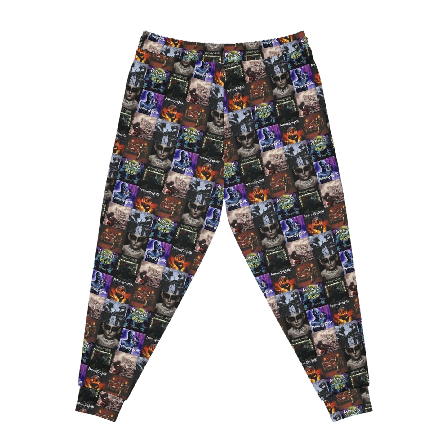 Motionless In White Album Cover Collage Athletic Jogger Sweatpants