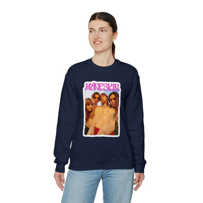 Måneskin Group Photo Unisex Heavy Blend Crewneck Sweatshirt