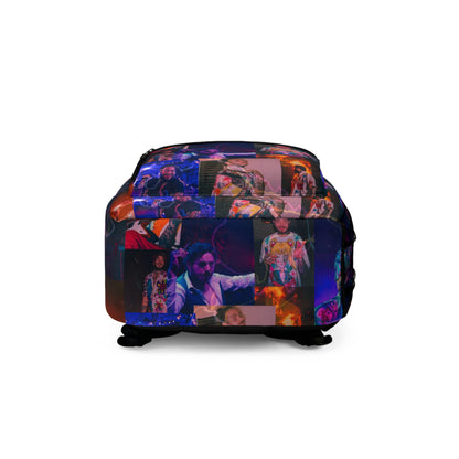 Post Malone Lightning Photo Collage Backpack