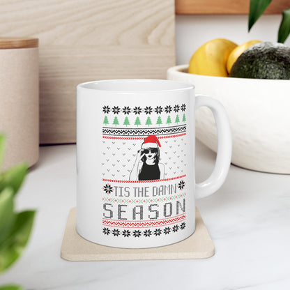 Taylor Swift 'Tis The Damn Season White Ceramic Mug