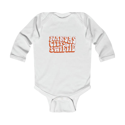 Taylor Swift Kansas City Swiftie Infant Long Sleeve Bodysuit