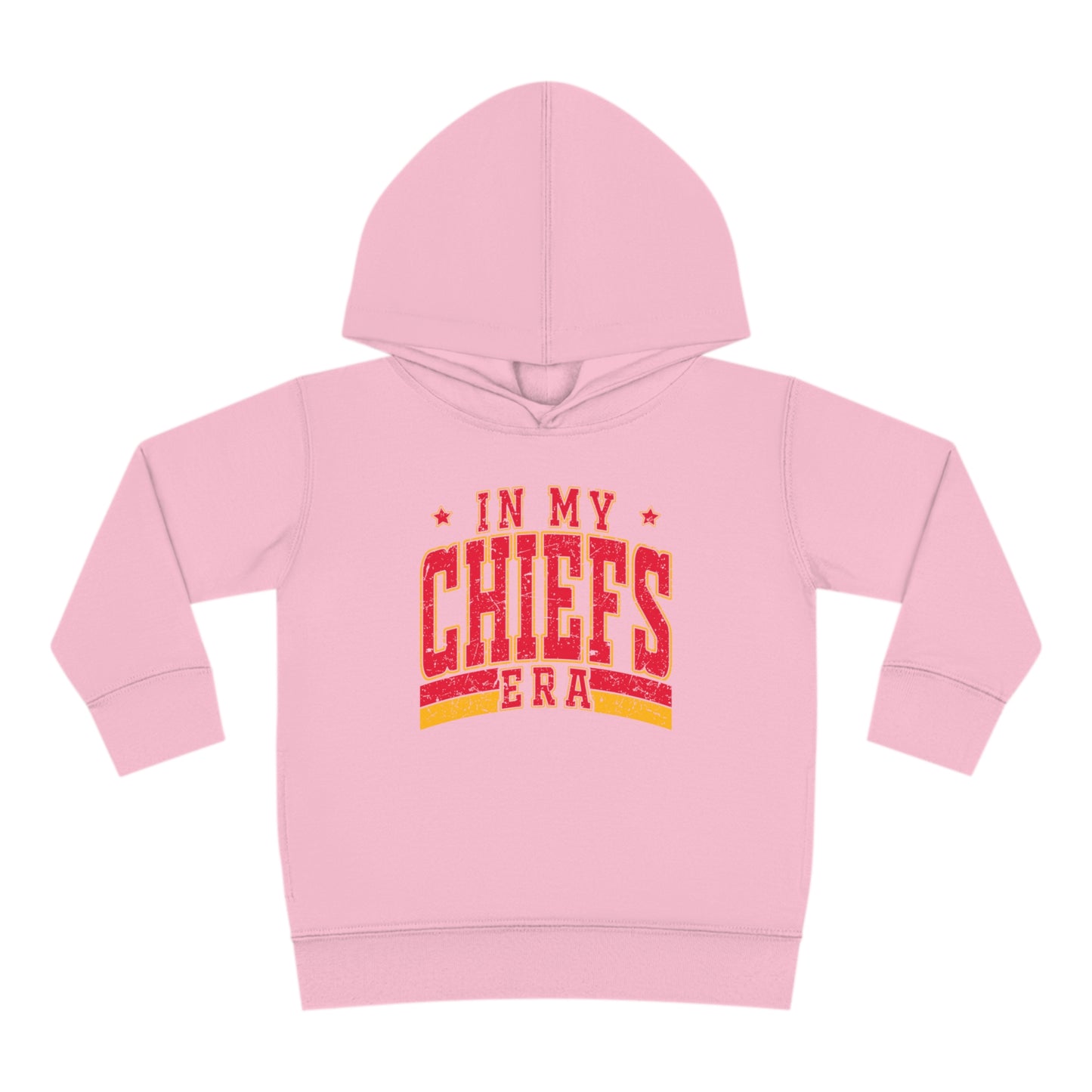 Taylor Swift In My Chiefs Era Toddler Pullover Fleece Hoodie