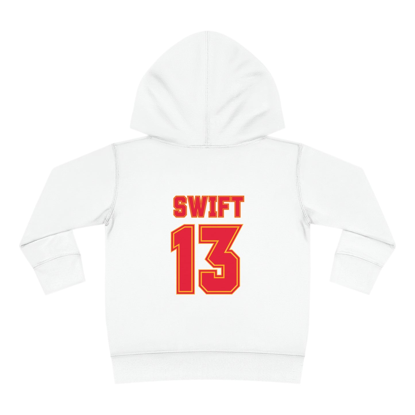 Taylor Swift In My Chiefs Era Toddler Pullover Fleece Hoodie