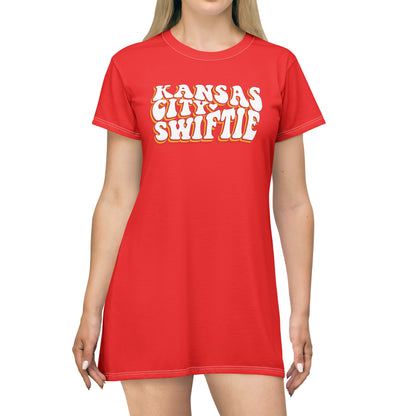 Taylor Swift Kansas City Swiftie T-Shirt Dress