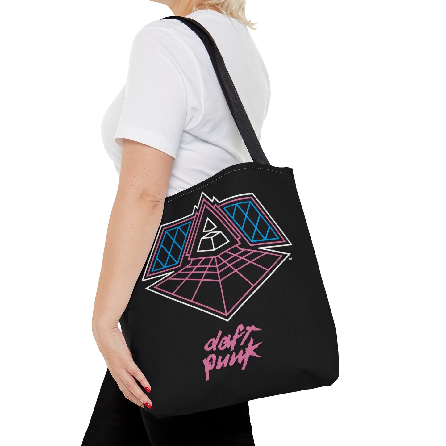 Daft Punk Alive 2007 Logo Tote Bag