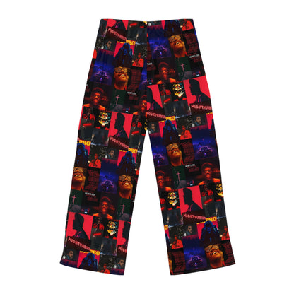 The Weeknd Heartless Nightmares Collage Women's Pajama Pants