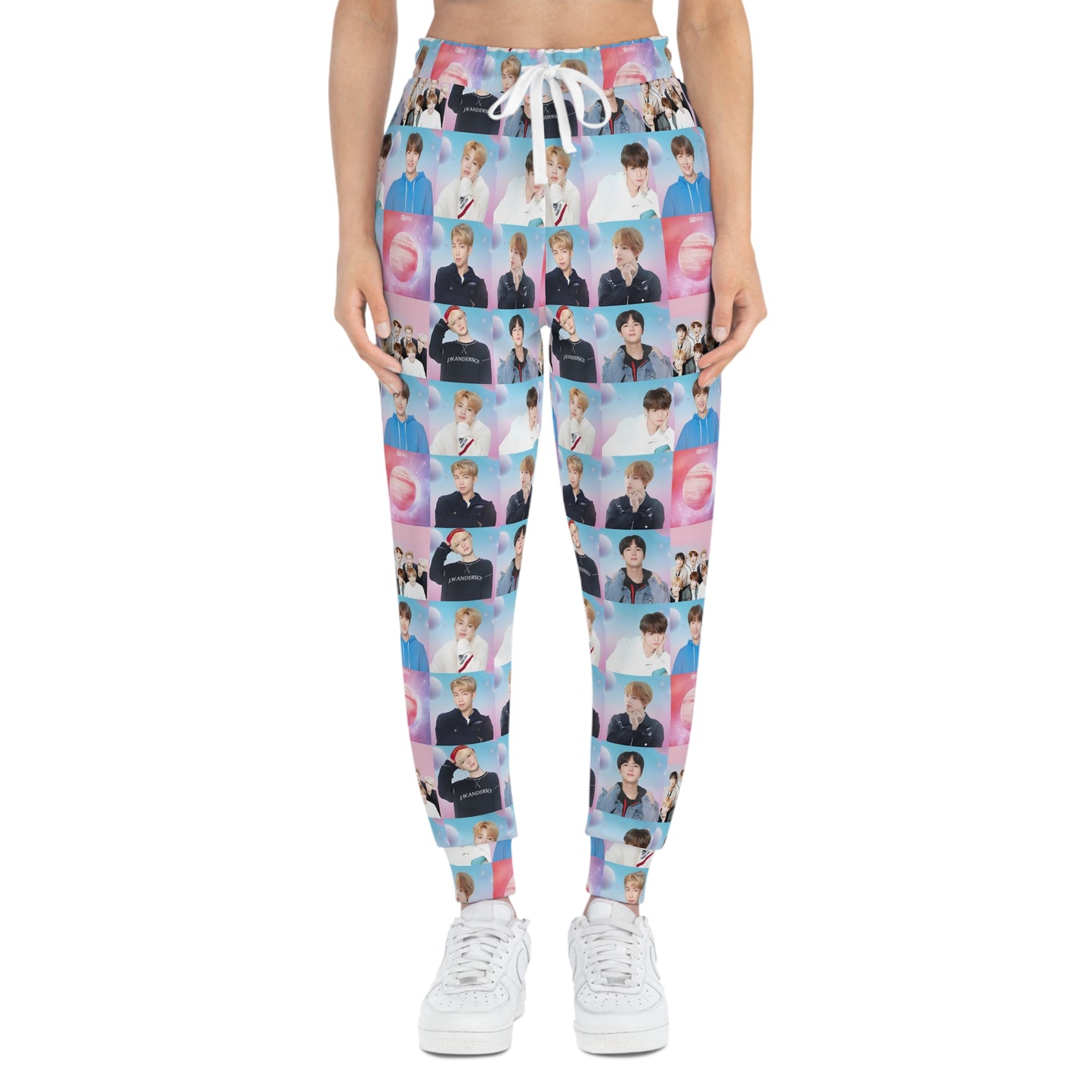 BTS World Mosaic Athletic Joggers