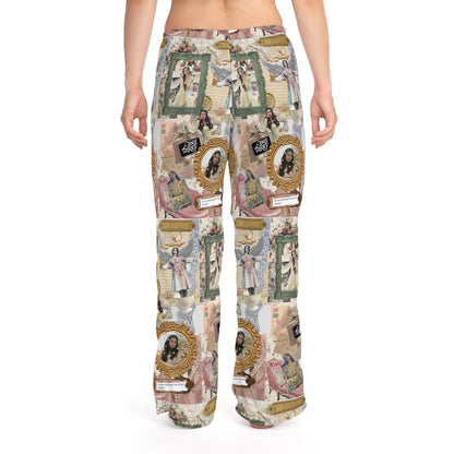 Lana Del Rey Victorian Collage Women's Pajama Pants