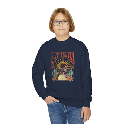 Lana Del Rey Vintage Artwork Youth Crewneck Sweatshirt