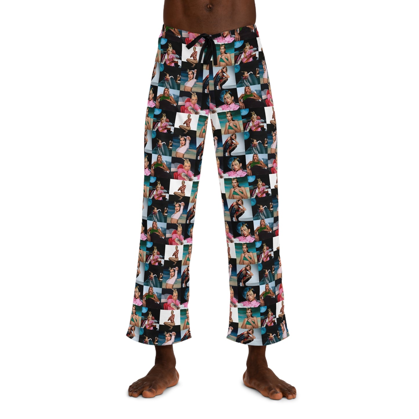 Dua Lipa Future Nostalgia Mosaic Men's Pajama Pants