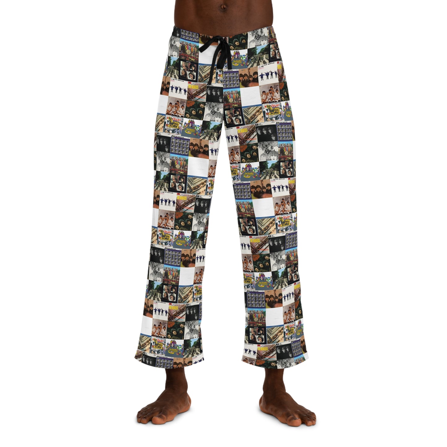 The Beatles Album Cover Collage Men's Pajama Pants