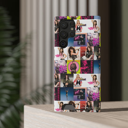 Miley Cyrus Album Cover Collage Phone Case With Card Holder