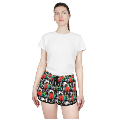 Justin Bieber Album Cover Collage Women's Relaxed Shorts