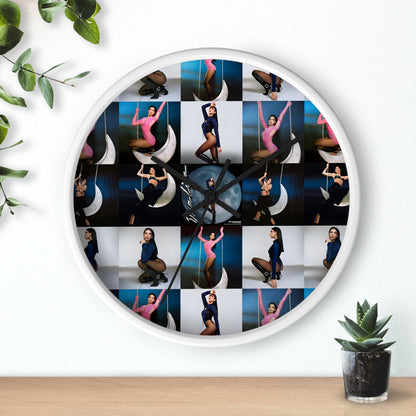 Dua Lipa Future Nostalgia Moonlight Mosaic Wall Clock