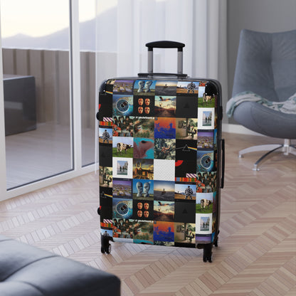 Pink Floyd Album Cover Collage Suitcase