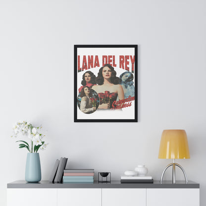 Lana Del Rey Summertime Sadness Framed Print