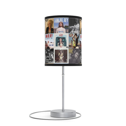 Lana Del Rey Album Cover Collage Lamp on a Stand