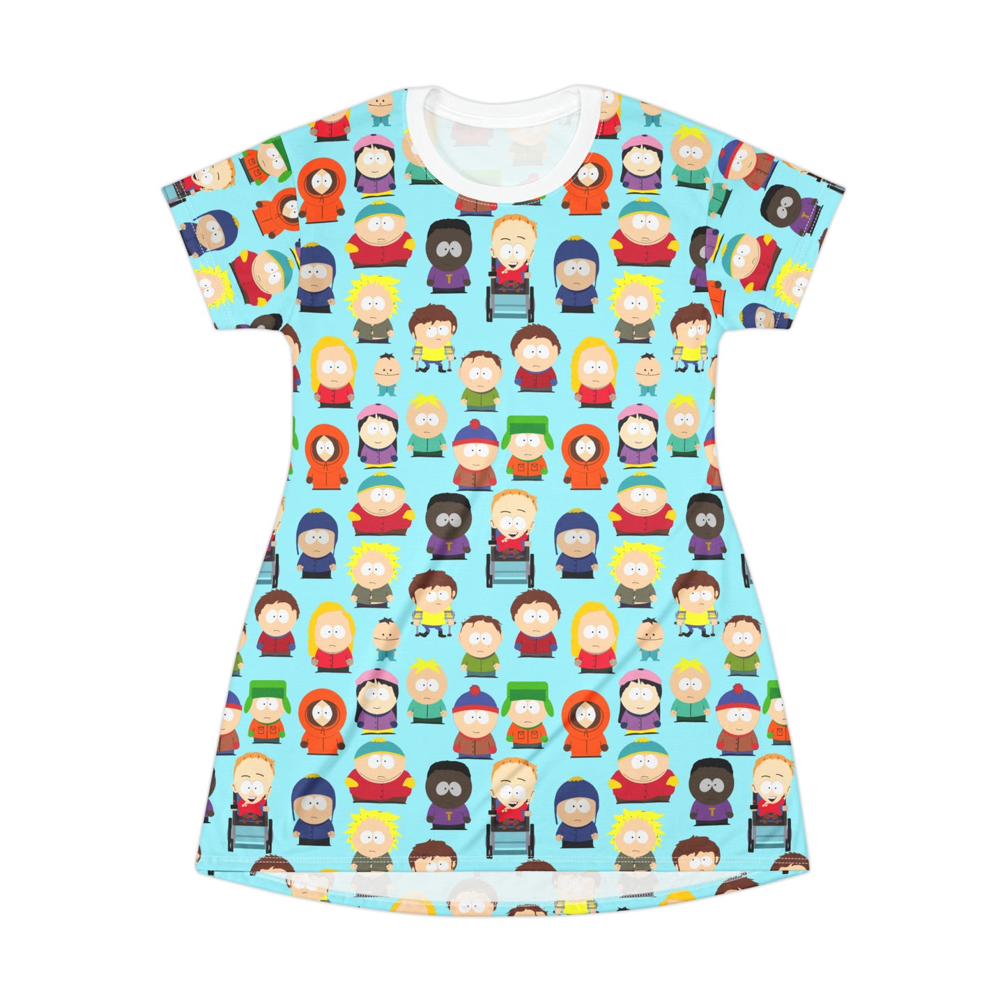 South Park School Kids Ensemble T-Shirt Dress