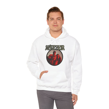 Måneskin Circular Group Photo Unisex Heavy Blend Hooded Sweatshirt