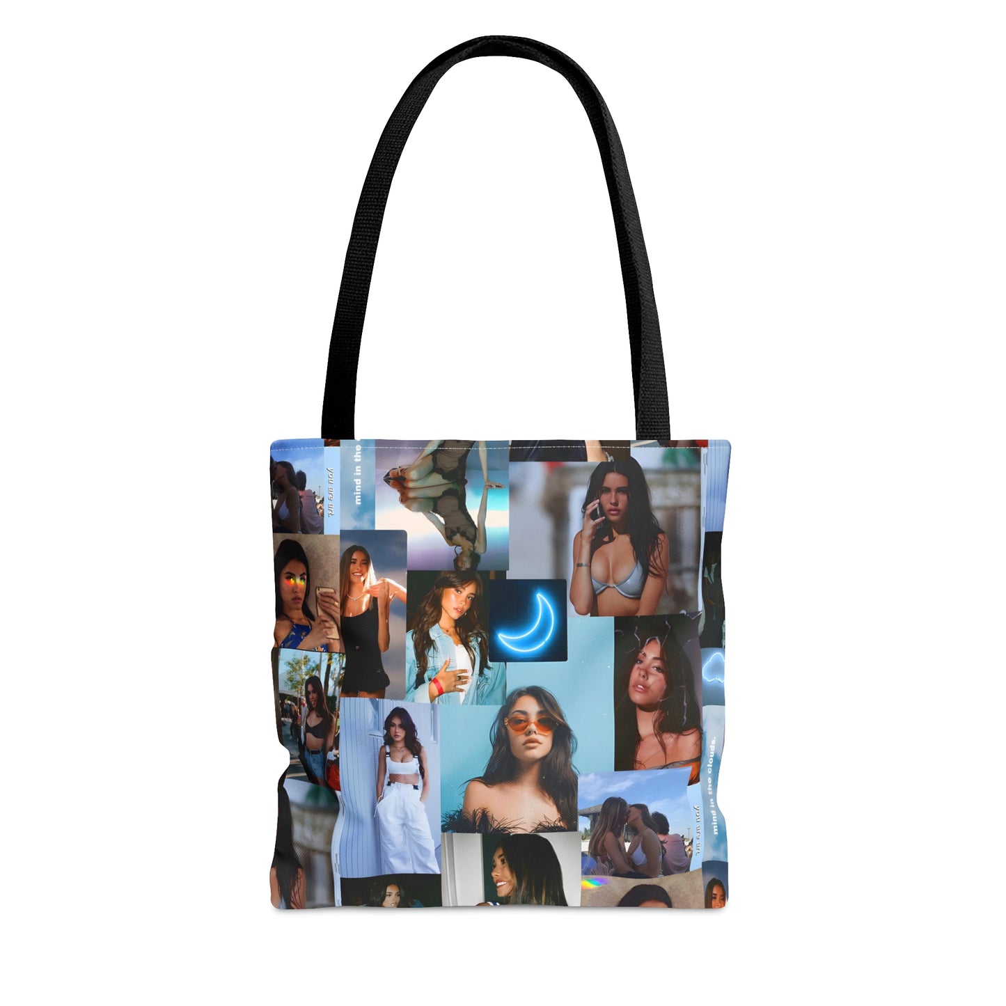 Madison Beer Mind In The Clouds Collage Tote Bag