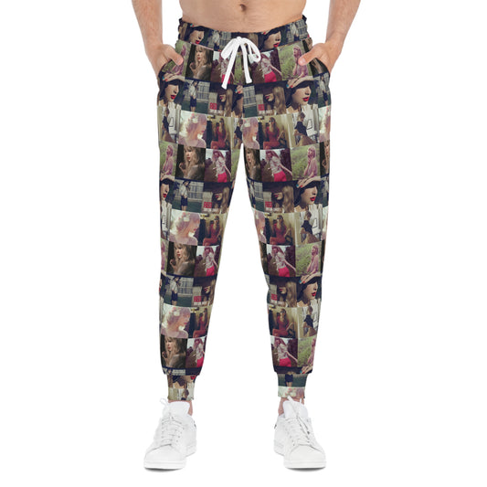 Taylor Swift Red Mosaic Athletic Joggers