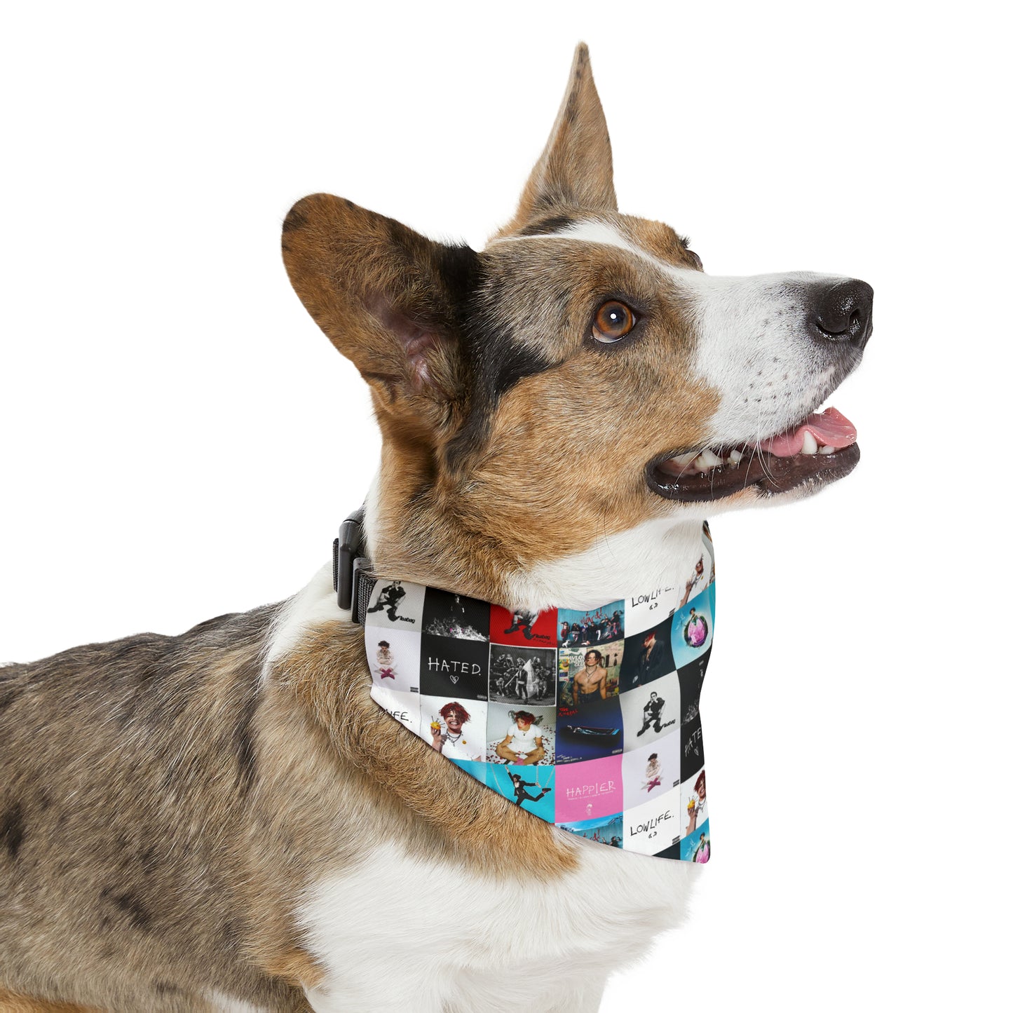 YUNGBLUD Album Cover Art Collage Pet Bandana Collar