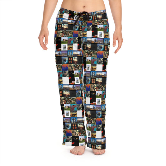 Pink Floyd Album Cover Collage Women's Pajama Pants