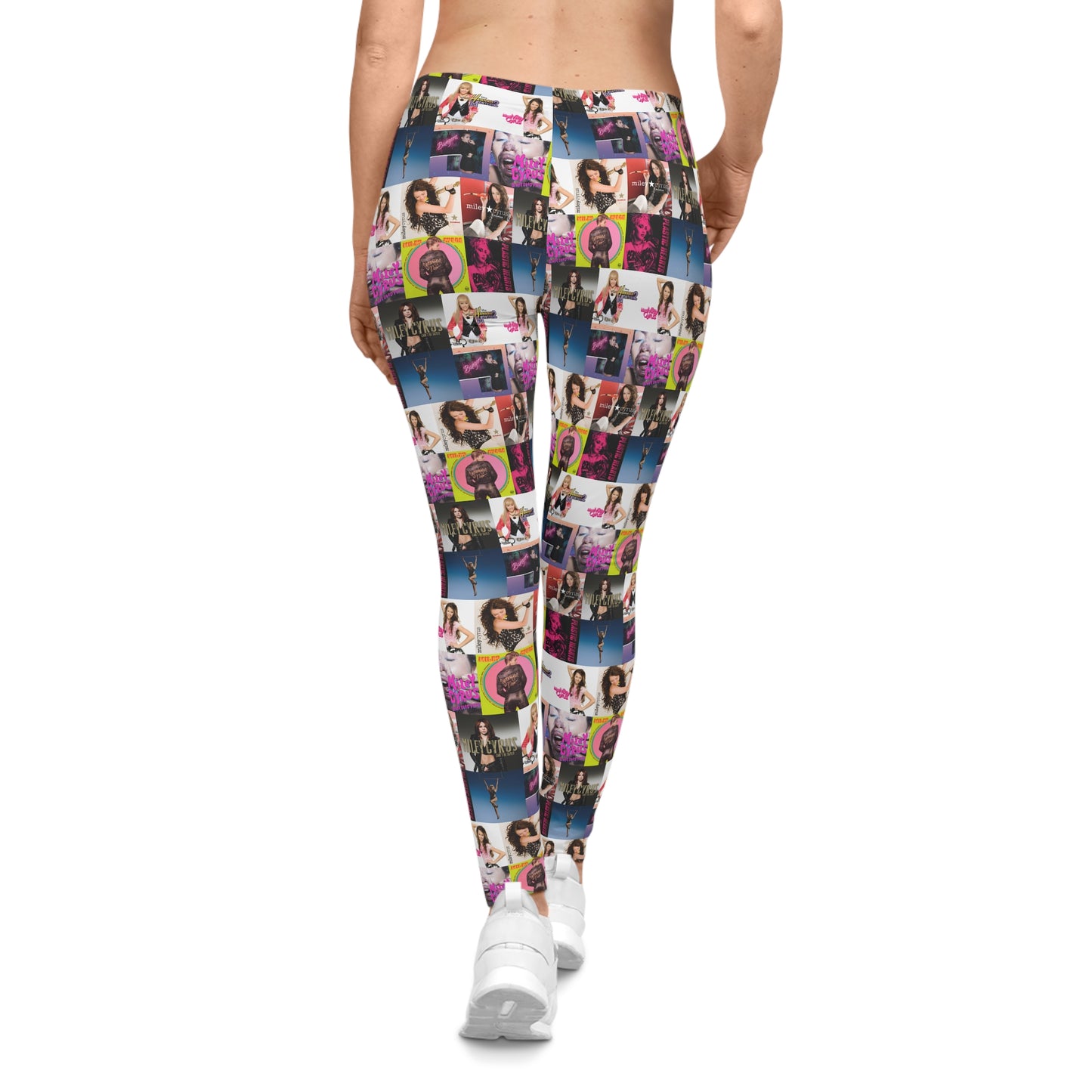 Miley Cyrus Album Cover Collage Women's Casual Leggings