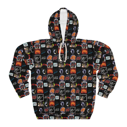 Daft Punk Album Cover Art Collage Unisex Pullover Hoodie