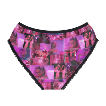 Ariana Grande 7 Rings Collage Women's Briefs Panties