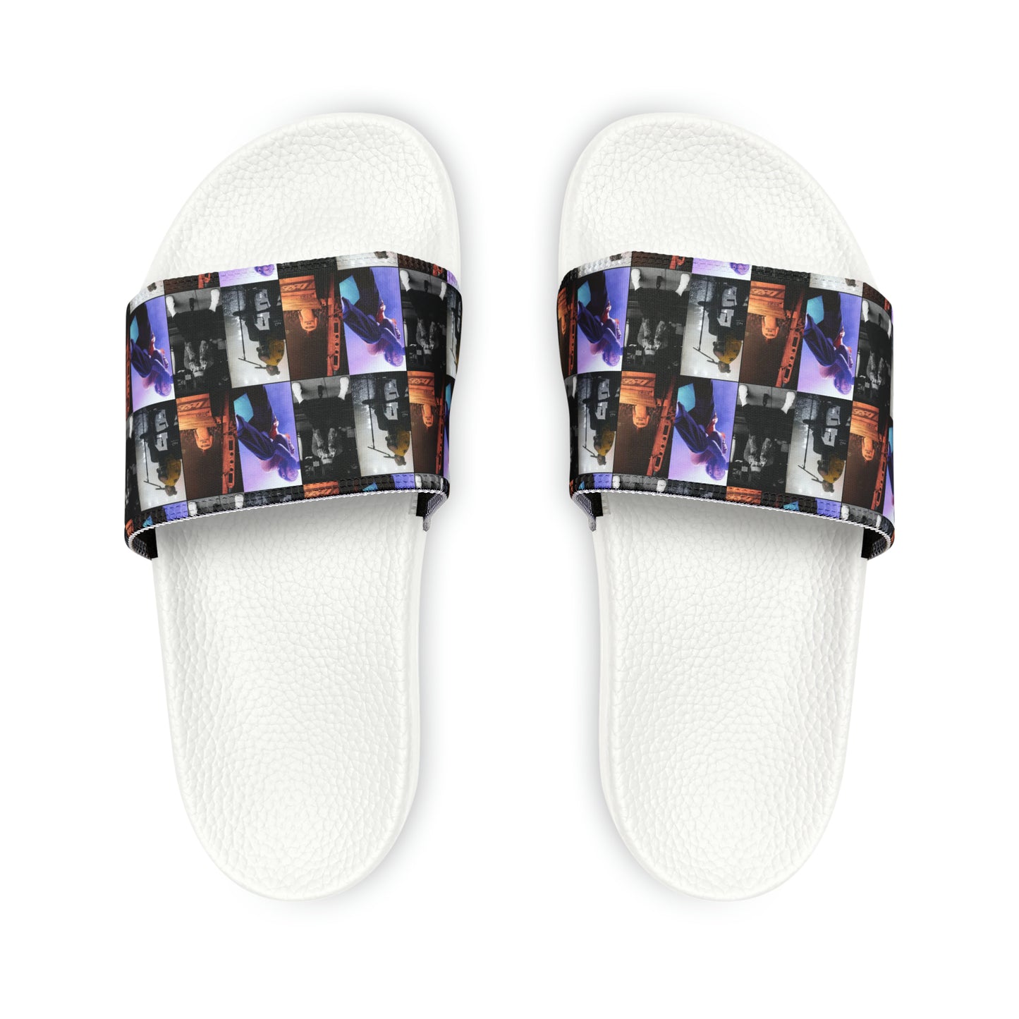 Post Malone On Tour Collage Men's Slide Sandals